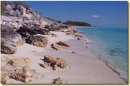 Beach at Villa Iguana