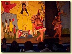 Nightly show at Hotel Pelicano